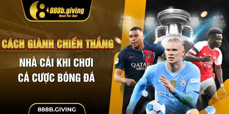 Cách giành chiến thắng nhà cái khi chơi cá cược bóng đá